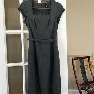 H&M Charcoal Midi Dress